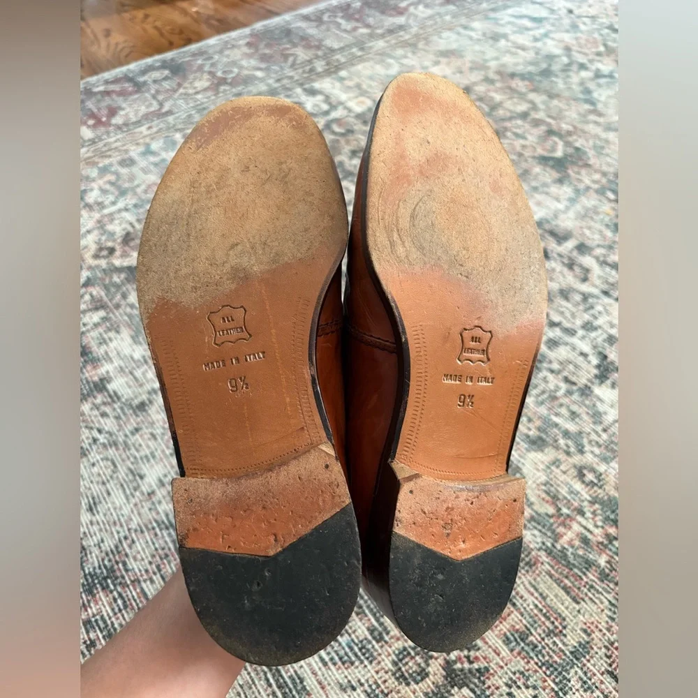 Vito Rufolo Italian leather loafers, Men’s 9.5